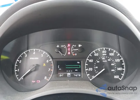 2017 Nissan Sentra S из США, поврежденный, VIN 3N1AB7AP3HY382192